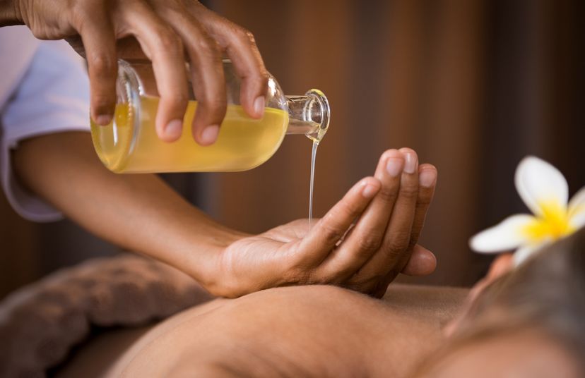 Hot Oil Relaxing Massage